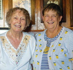 Photo of Gerrie Fletcher and her mother-in-law Daisy Shull